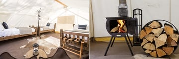 Under Canvas Zion Safari Triple Tent
