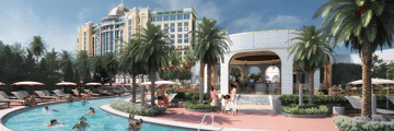 Pool bar at Universal Helios Grand Hotel