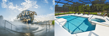 Combine a stay Universal Orlando Resort and a villa with private pool