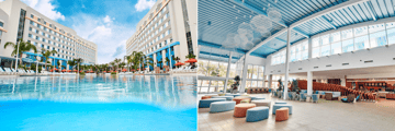 Surfside Inn and Suites pool, lobby