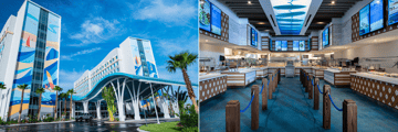 Hotel entrance, Beach Break Cafe