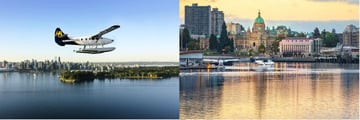 Fly from Vancouver to Victoria by float plane