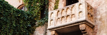 Juliet's Balcony in Verona