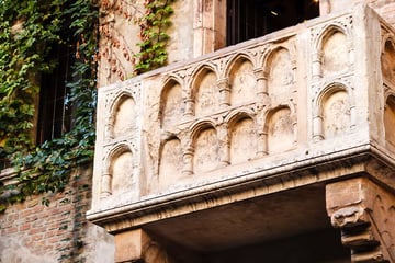 Juliet's Balcony in Verona
