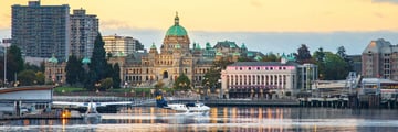 Float Plane in the Inner Harbour of Victoria
