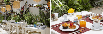 Breakfast at Il Capriccio restaurant