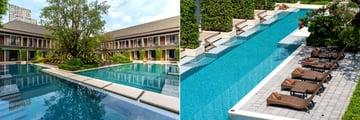 Villa Deva Resort Pool and Courtyard