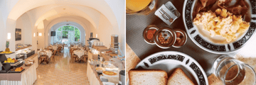 Breakfast at the Hotel Villa San Felice