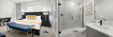 Master bedroom with en-suite