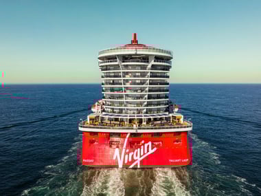 Back view of Valiant Lady