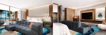 W Suite in W Punta Cana - rendered images