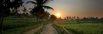 Sunset at Wapa Di Ume, Ubud