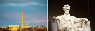 Washington and Lincoln Memorial/Monuments