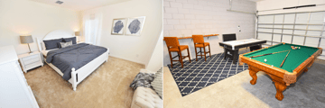 Additional bedroom and games room