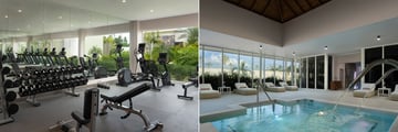 Spa and wellness centre at a resort