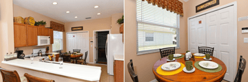 West Haven home, kitchen and breakfast nook