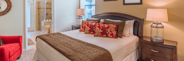 Master bedroom with en-suite