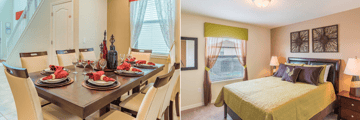 Dining area, additional bedroom