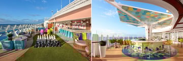 Wonder of the Seas Social100 and The Vue Bar