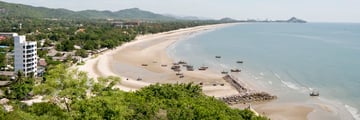 Beach in Hua Hin Thailand