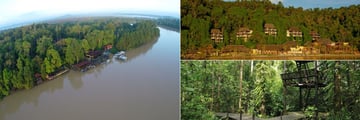 Abai Jungle Lodge & Gaya Island Resort landscapes
