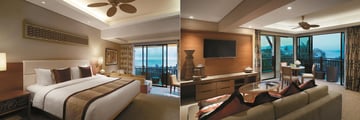 Beautiful suites at Shangri-La's Rasa Ria Resort & Spa 