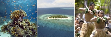 Activities on the Four Cultures Fijian Discovery Cruise