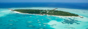 Meeru Island Resort & Spa, Aerial View of Island