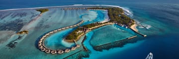 Aerial Views of Cinnamon Dhonveli Maldives
