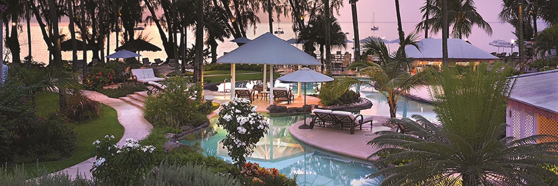 Colony Club by Elegant Hotels, Barbados 2026/2027 | Tropical Sky, image size:1800x600