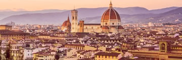 Aerial view of Florence
