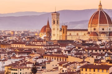 Aerial view of Florence
