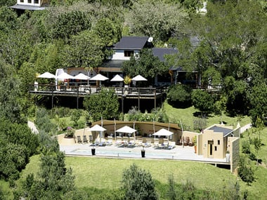 Aerial view of Hog Hollow