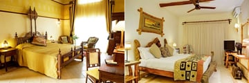 Junior Suite and Ocean View Room at AfroChic Diani Beach Hotel