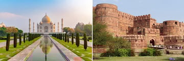 Taj Mahal & Agra Fort, Agra