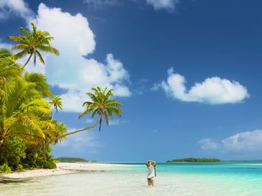 Aitutaki's Blue Lagoon, Cook Islands