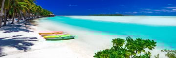 Aitutako Lagoon Resort & Spa, Beach