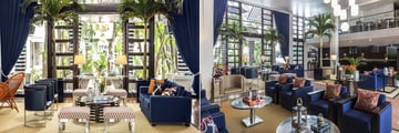 Albion South Beach, Lobby and Courtyard