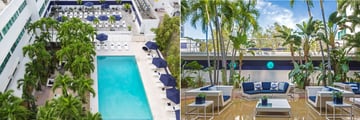 Albion South Beach, Pool and Sunloungers