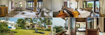 Aleenta Hua Hin Pranburi Resort & Spa, (clockwise from top left): Ocean View Residence, Palm Pool Residence, Penthouse and Two Bedroom Chaba Villa
