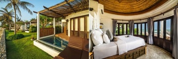 Aleenta Hua Hin Pranburi Resort & Spa, Pool Residence Exterior and Bedroom