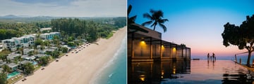 Aleenta Phuket Resort & Spa, Phang Nga beach and pool