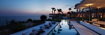 Panoramic View of Alila Villas Uluwatu and Pool