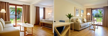 Junior Suite and Two Bedroom Suite at Alua Suites