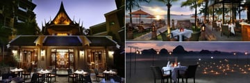 Amari Vogue Krabi, Lotus Restaurant, Bellini Italian Restaurant and Romantic Dining on the Beach
