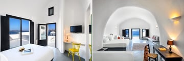Serenity Two Bedroom Suite with Private Pool and Infinity Cave Suite with Private Pool & Spa at Ambassador Aegean Luxury Hotel & Suites Santorini