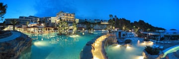 Main pool area at Amfora Hvar Grand Beach Resort