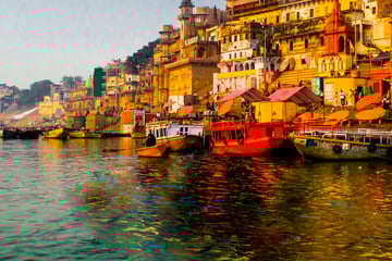 An early morning in Varanasi