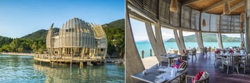 An Lam Retreats Ninh Van Bay, SEN Restaurant Exterior and Interior