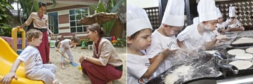 Anantara Bophut Koh Samui Resort, Baan Ling Noi Children's Club and Children's Pizza Class